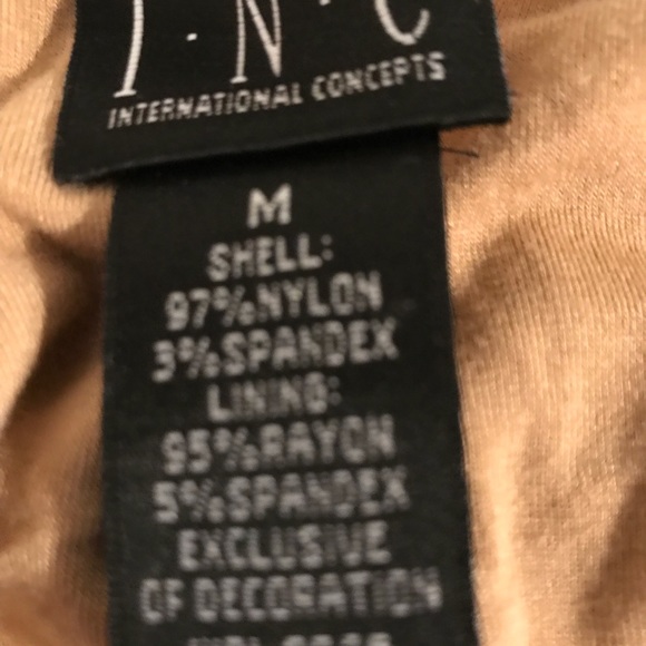 INC halter M.  Black lace womens excelnt cdtn - Picture 5 of 6